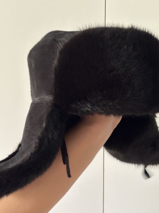 Шапка норкова ушанка