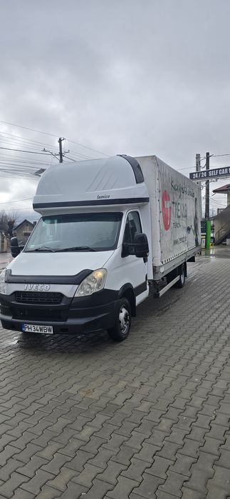 Iveco daily 50c15 6.2m se conduce cu B cu contract.