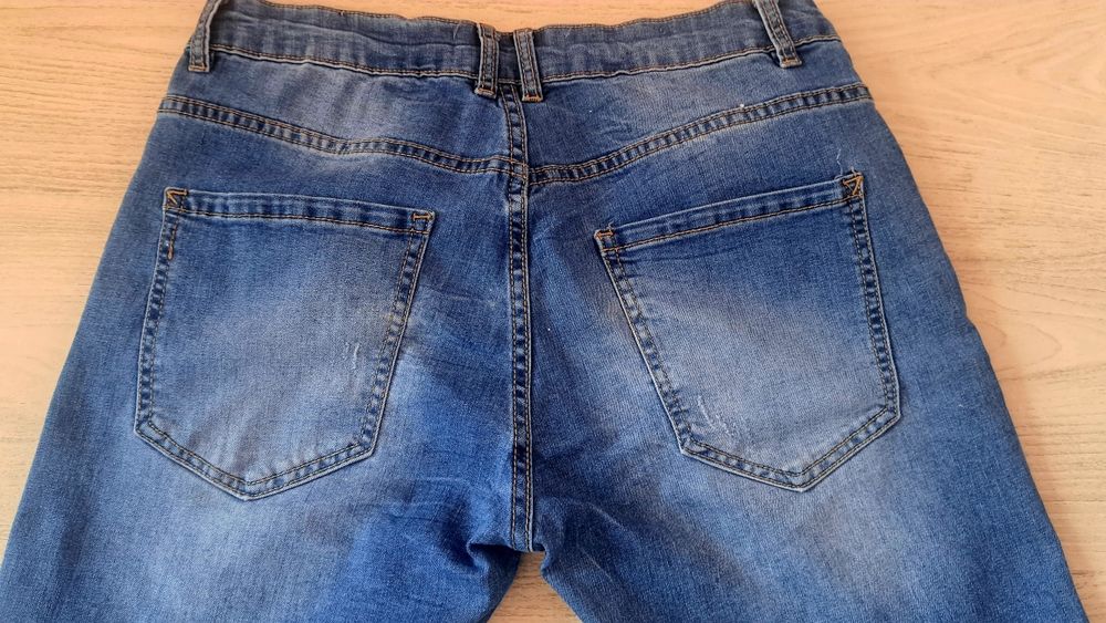 Дънкови къси панталони