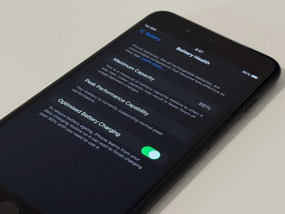 Бартер! iPhone 7 Plus 128GB Black (Черен мат) 86%