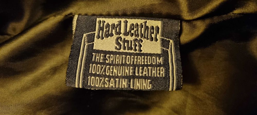 Geaca de dama Hard Leather Stuff slimfit din piele naturala, gothic XL