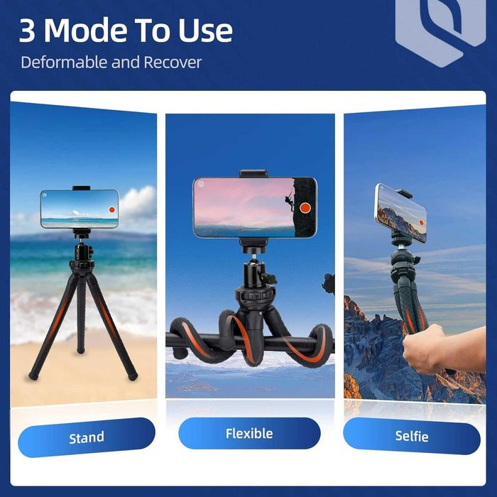 Trepied portabil smartphone sau DSLR, camera foto