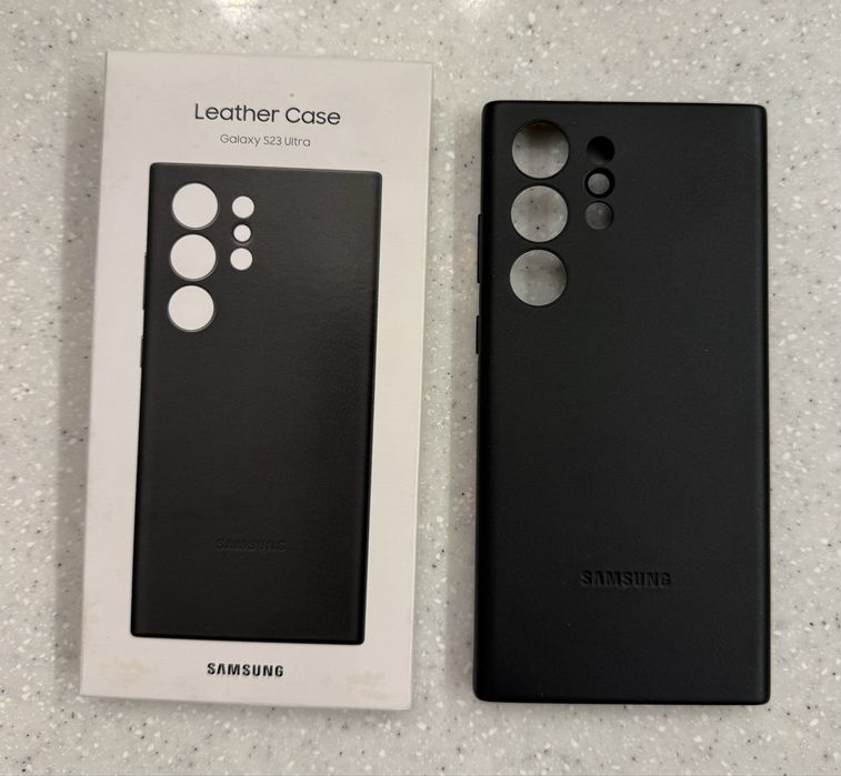 Чехол Samsung Leather Case Galaxy S23 Ultra