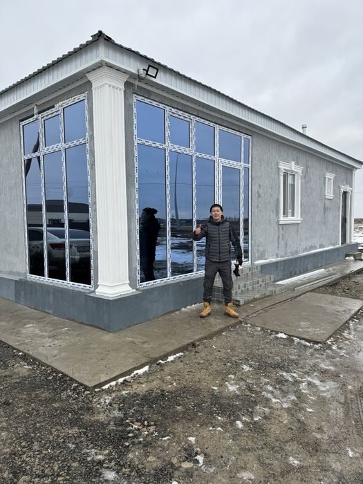 Алюминиевые окна двери и витражей