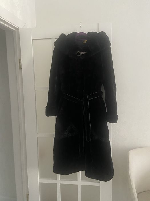 Шуба мутоновая длинная