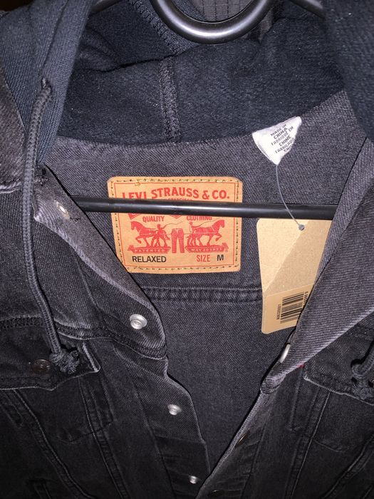 Levis джинсовка с капюшоном | Оригинал | Новая с бирками