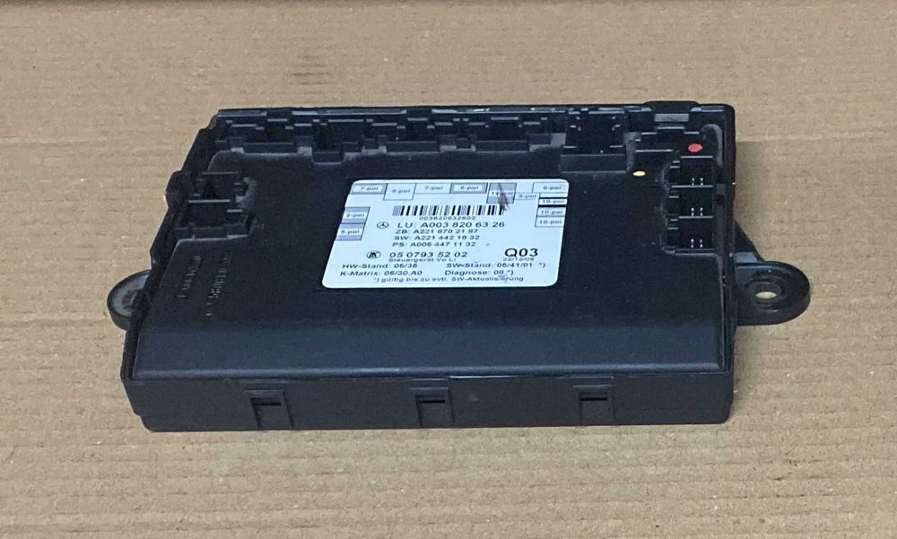 Modul confort usa stanga Mercedes S Class W221