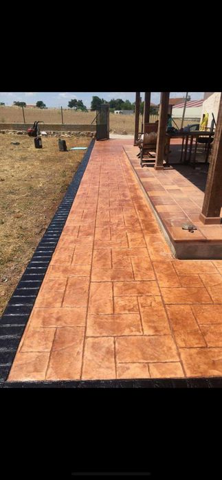 Beton  amprentat