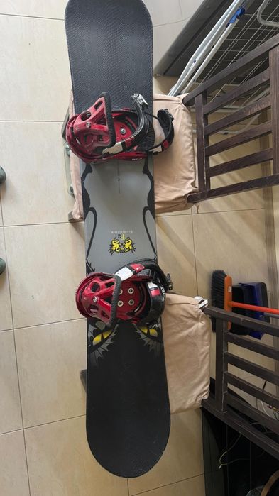 Сноуборд F2 eliminator 162см с автомати Burton Cartel