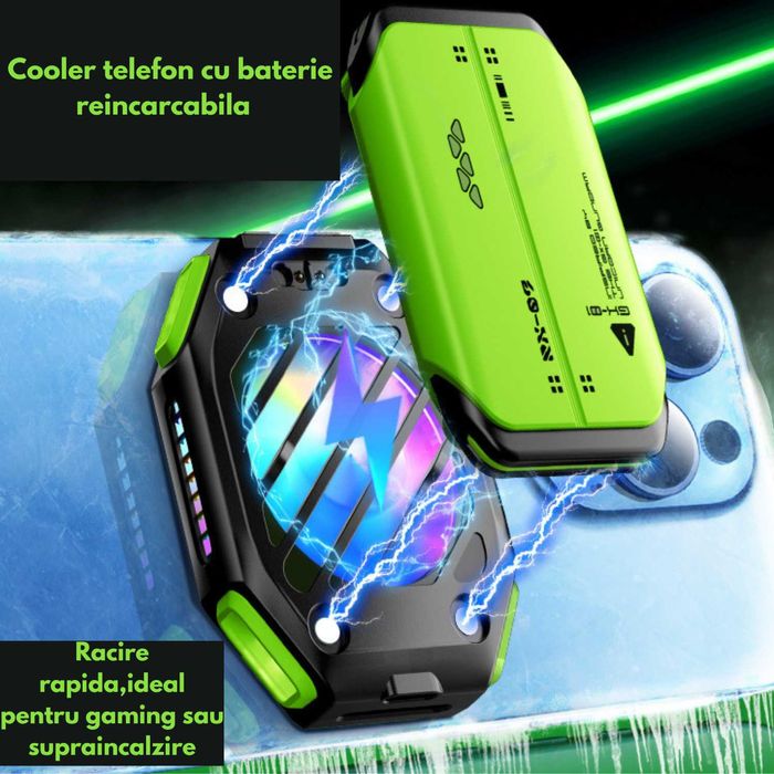 Cooler telefon Gaming , Tehnologie nouă de răcire a telefonului