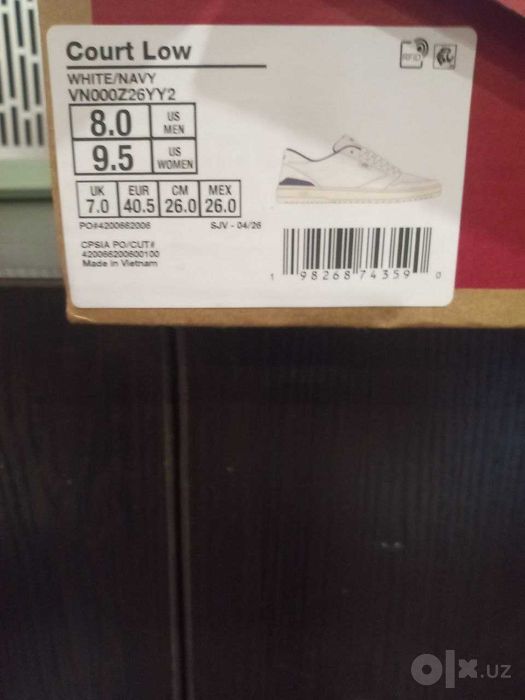 кроссовки Vans оригинал UNISEX