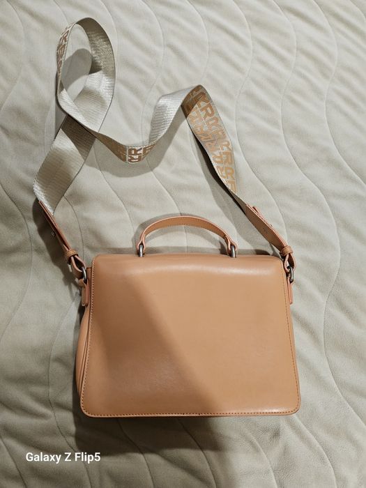 Чанта Replay цвят сьомга