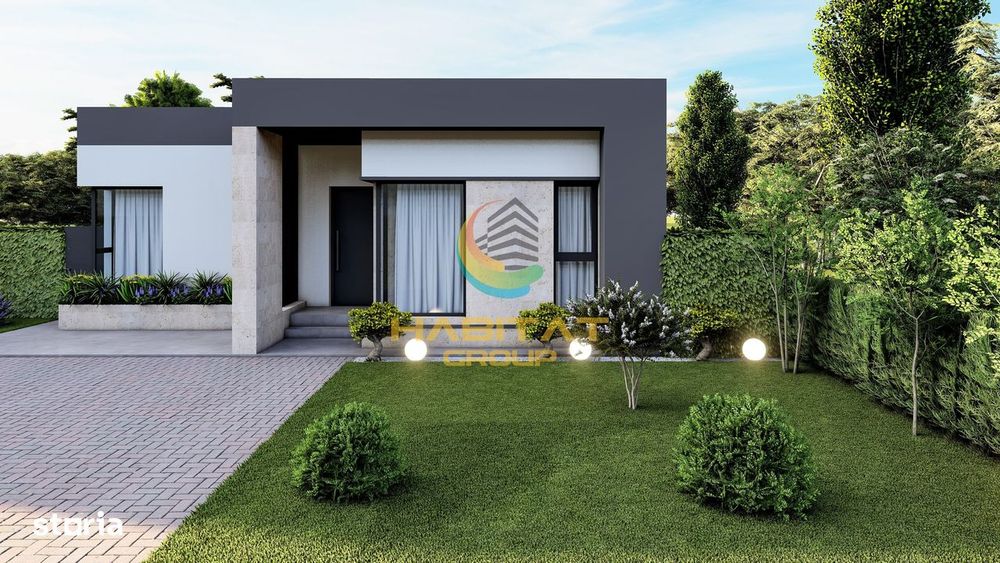 Casa Individuala 4 Camere, Teren 443 mp - Bercen Comision 0%