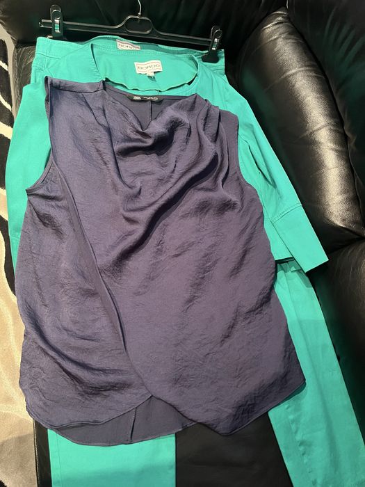 Фланела на сърчица, две елегантни сака и костюм със сако и потник