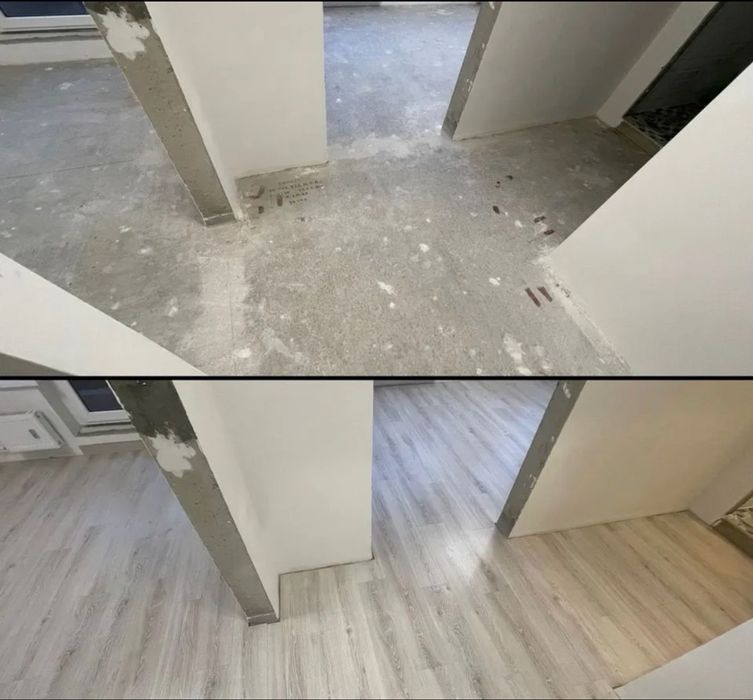 Укладка ламината Установка плинтуса