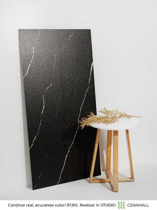 Gresie 26058 60x120 Black Gliter