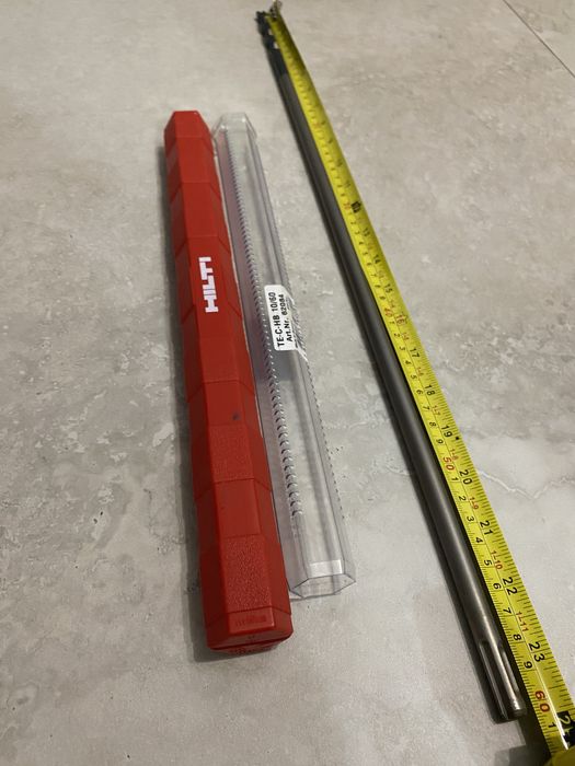 Burghiu / spiral HILTI fy 10 pentru cofraje lemn / tego / doka - 60 cm