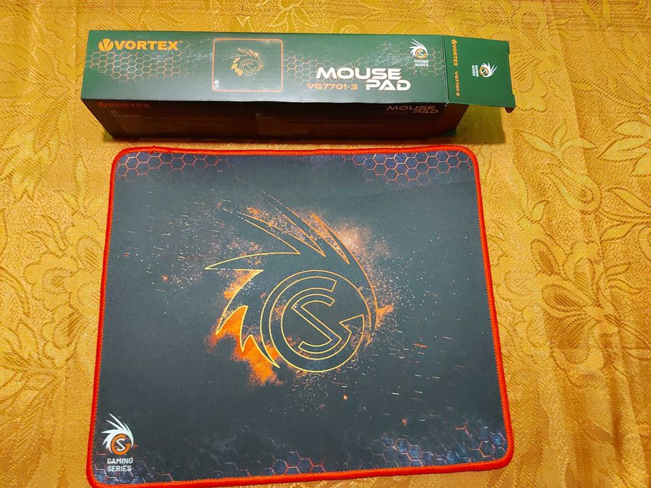 Mouse pad, suprafata tesatura densa, margini brodate, 32*27*0.3