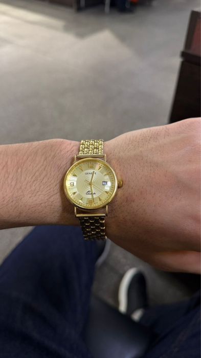 Золотые часы 750 проба