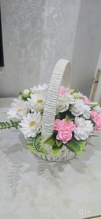 Цветы из мыло отличный подарок