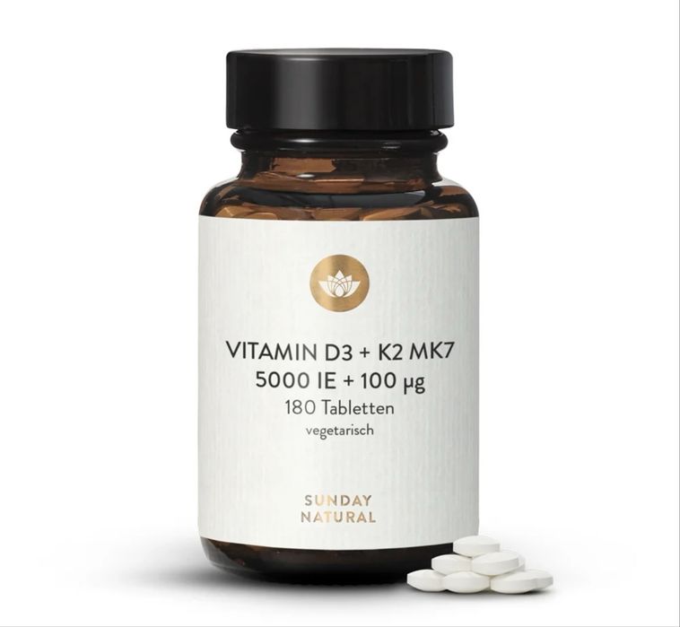 Vitamin Sunday Natural D3+K2