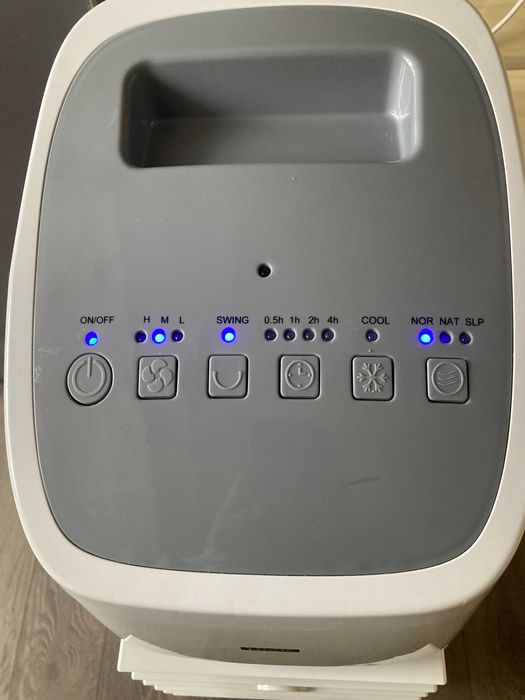 9-литров охладител с 3 скорости и вентилатор + дистанционно управление