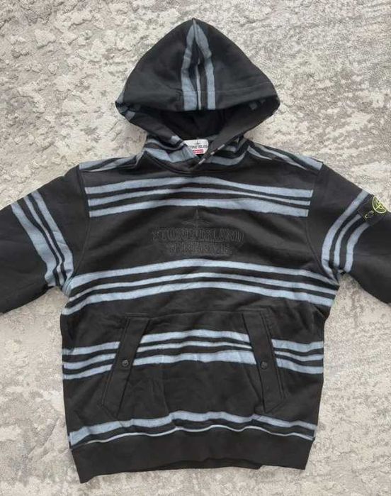 Stone island x Supreme худи
