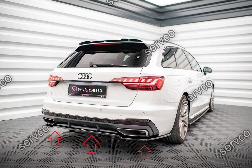 Pachet Body kit tuning Audi A4 S-Line B9 2019- v1 - Maxton Design