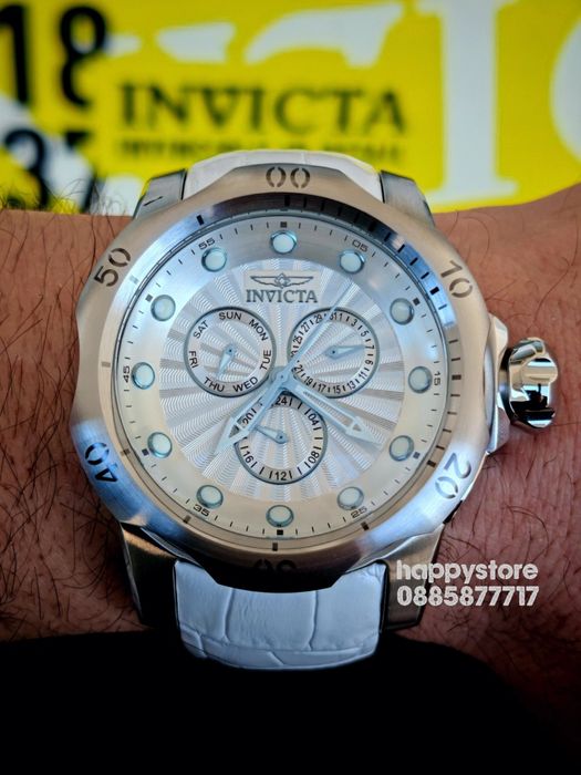 INVICTA Venom Silver 52 mm, Инвикта нов ръчен часовник