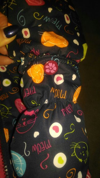 Зимний комбинезон на девочку