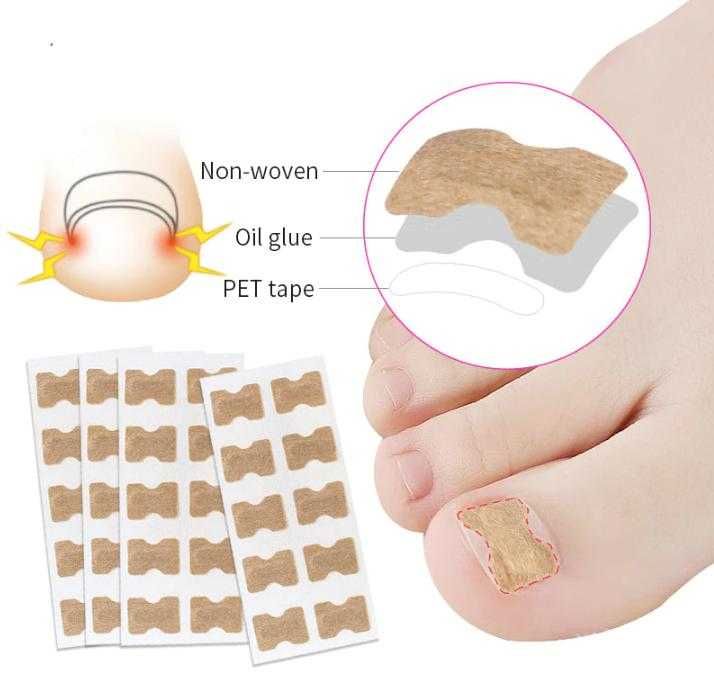 Комплект от 10 Броя Лепенки за Нокти без Нужда от Лепило Самопоставяне