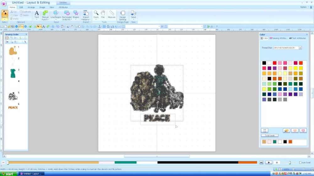 Broderii masina de brodat BROTHER - 400.000 broderii + PE-DESIGN NEXT