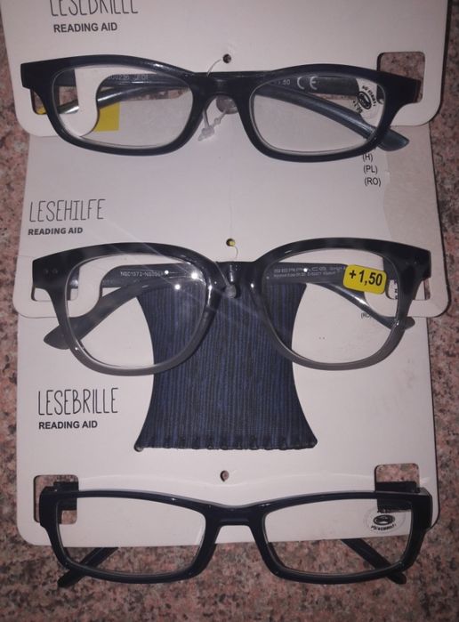 Новые Очки +1, +1,5 оптические Германия