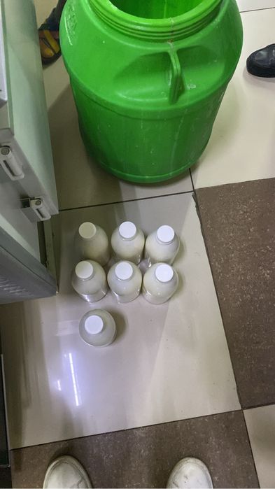 Козьи молоко  и айран