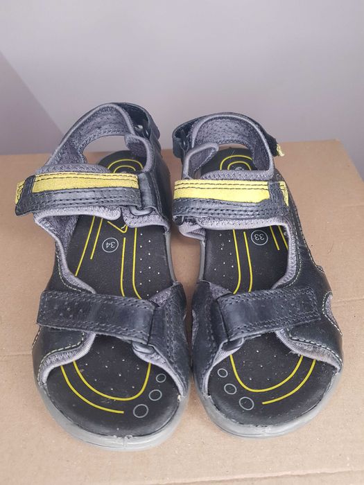 Нови детски сандали Ecco естествена кожа