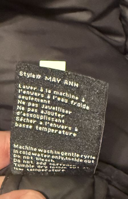 Geaca cu gluga XL dama premium Canada Ookpik May Ahn