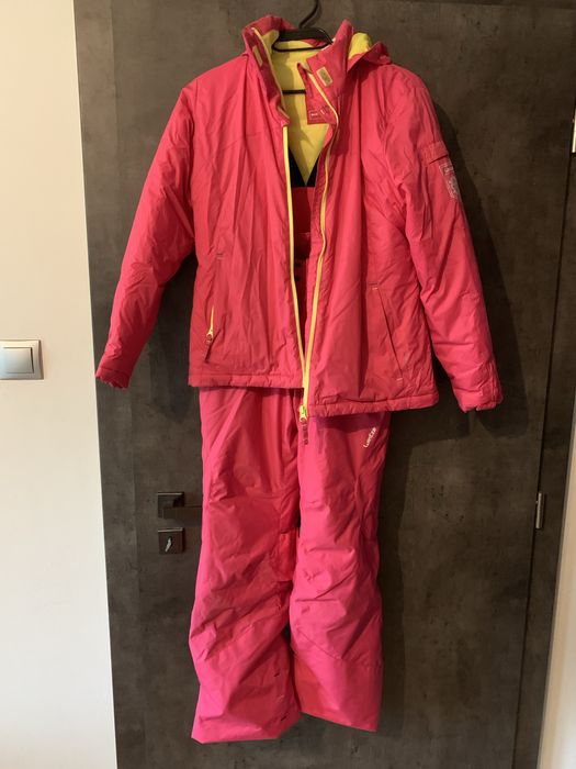 Ярко розов  детски ски екип