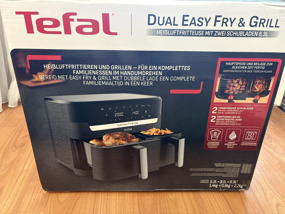 Tefal Dual Easy Air Fryer! Produsul este Nou Sigilat!!