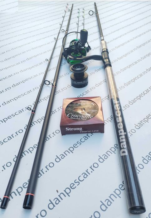 SET FEEDER Lanseta HARRIER 3,60m 120gr + Mulineta SPARKLER 4000 + fir