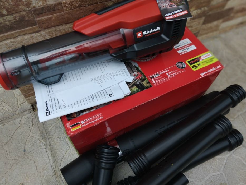 Einhell GP-LB18/200 Li GK-Solo Безчетков Мощен Мотор Духалка нова