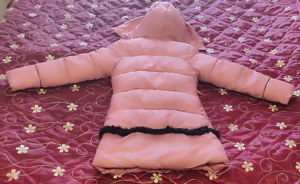 Куртка зимняя для девочки 9-12 лет