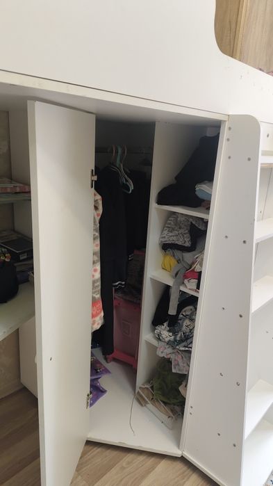 Кровать 3 в 1 шкаф, стол