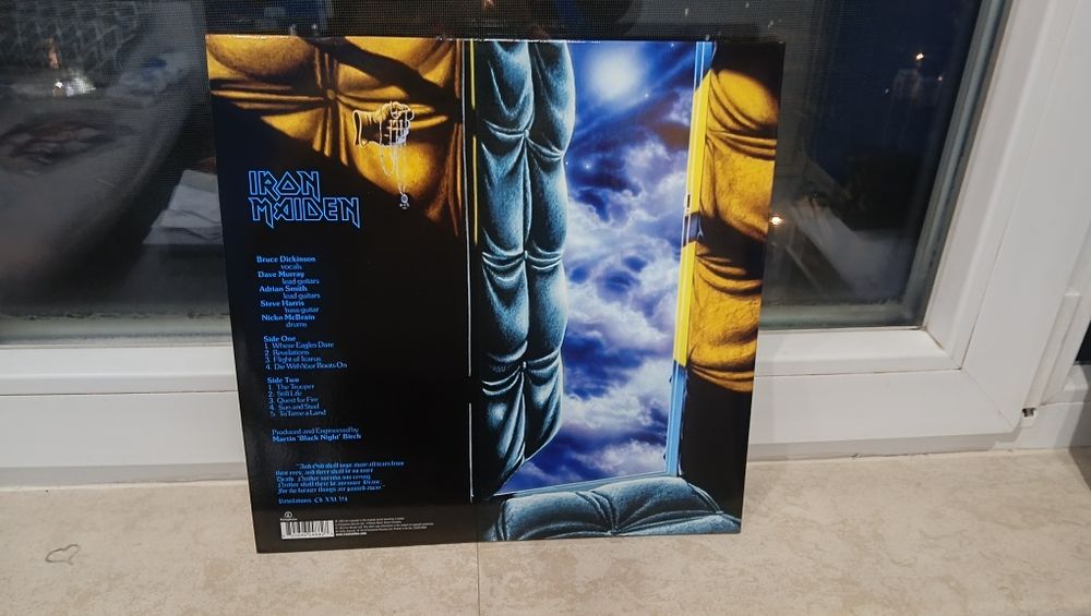 Грамофонна плоча на Айрън Мейдън