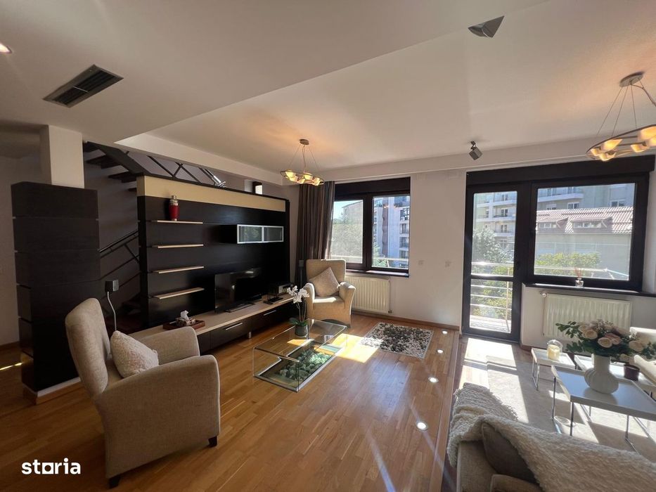 Herastrau Duplex 5 Camere Mobilat Lux | 2 Parcari