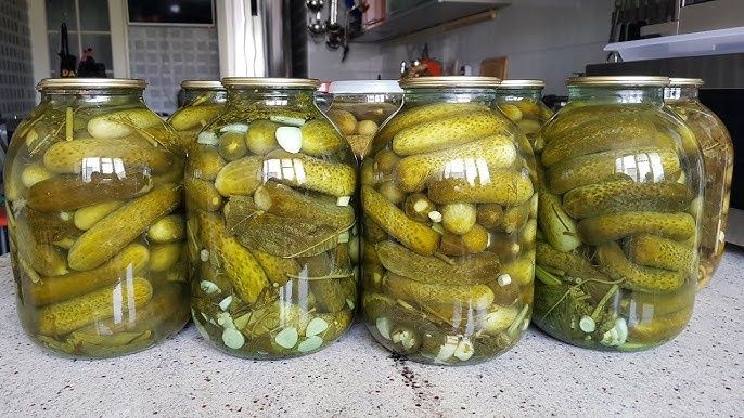 Маринованные огурцы помидоры