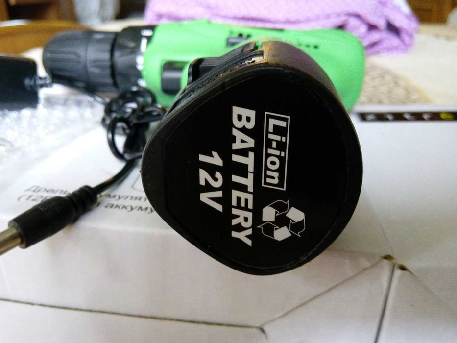 дрель шуруповерт Zitrek с подсветкой, запечатанные