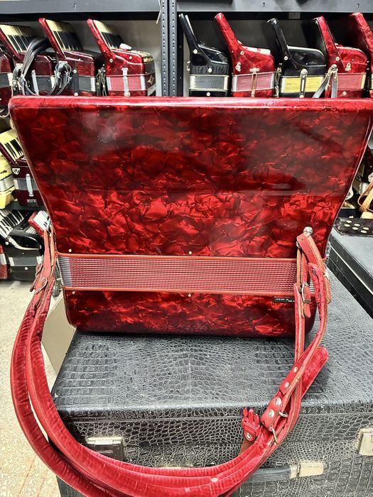 Acordeon italian Paolo Soprani cu 80 basi