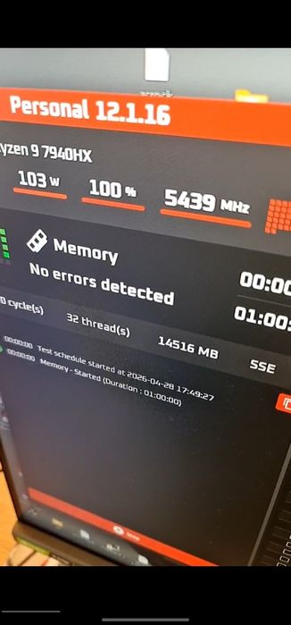 Продам плату + процессор Ryzen 9 7940HX