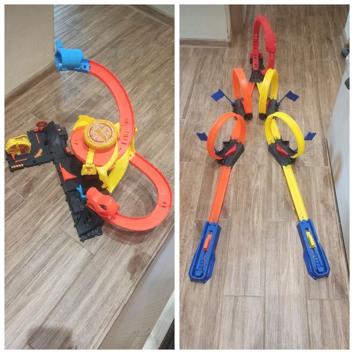 Hotwheels Писта и Изтрелвачка