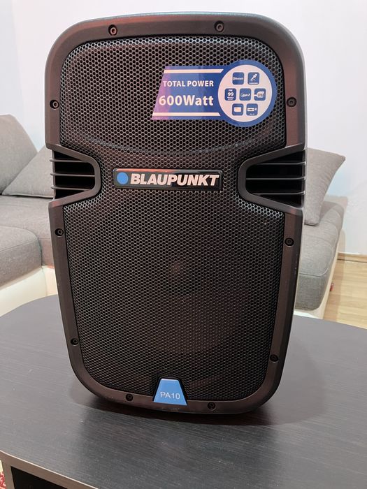 Închiriez boxă portabilă Blaupunkt PA10 – 600W